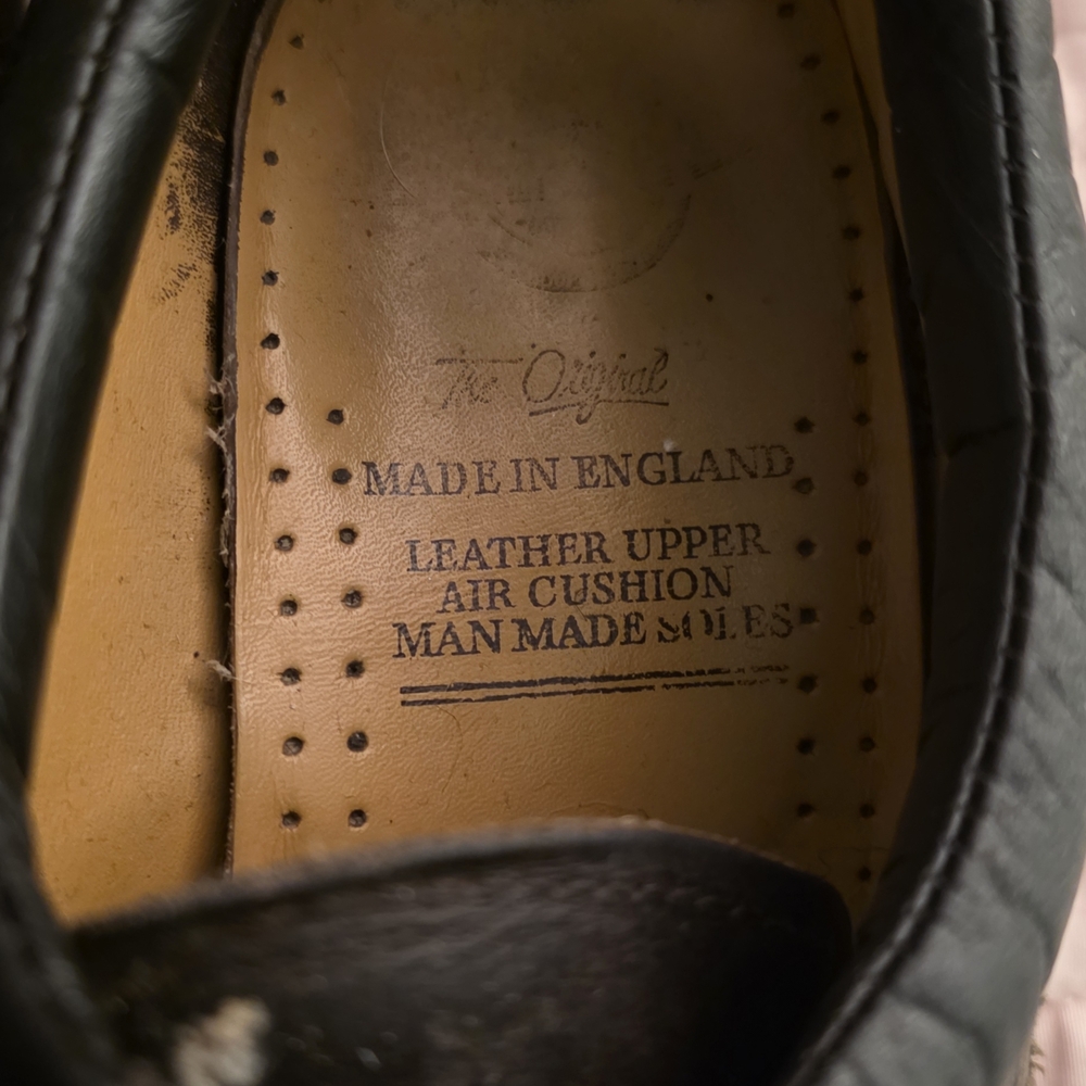Dr. Martens Black Leather Oxfords